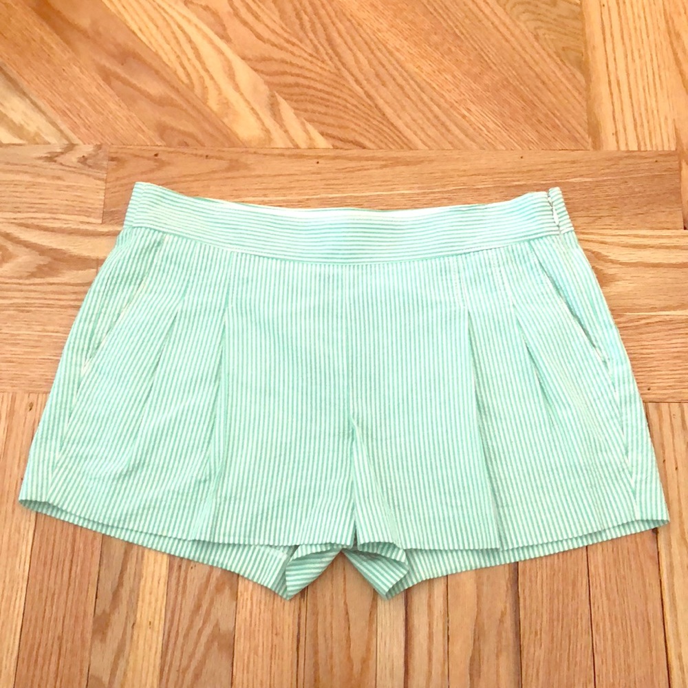 Pinstripe shorts